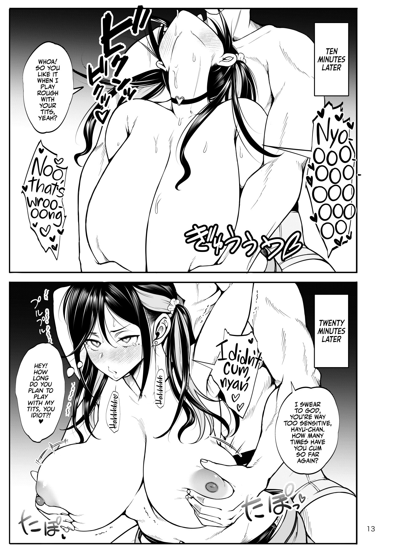 Hentai Manga Comic-Taking My GF to the NTR Brothel Wasn't a Good Idea!-Read-14